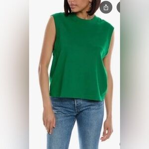 NWT Cotton Citizen Tokyo Muscle Tee Green Size XS